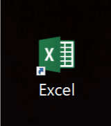 エクセルのショートカットアイコン