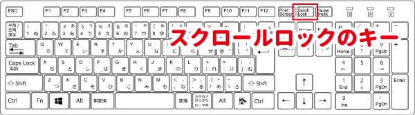 スクロール ロック 解除 Macのexcelで矢印キーを押してもセルを移動しなくなったときの対処法