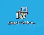 GIMP最新版のインストーラー