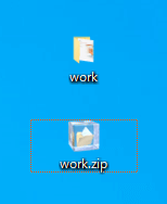 ZIPファイルが作成される